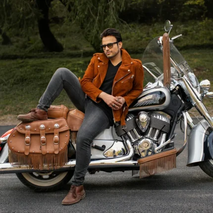 Legendary Suede Perfecto Leather Jacket