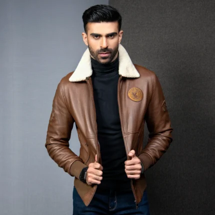 Aviator Men’s Leather Jacket Special Edition